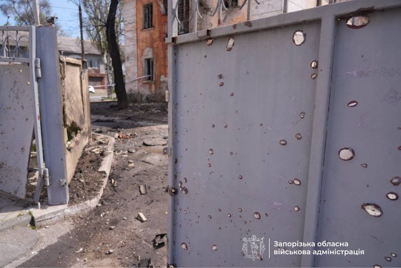 Удар РФ по Запоріжжю