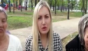 "Ми проти України! Ми проти української мови! Ми проливали кров за російський Луганськ! Ми вимагаємо, щоб ми отримували українські пенсії!" - "Луганська гвардія". ВІДЕО+ФОТО