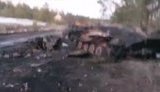 Захисники України знищили колону російської техніки, яка намагалась проникнути вглиб оборони ООС. ВIДЕО