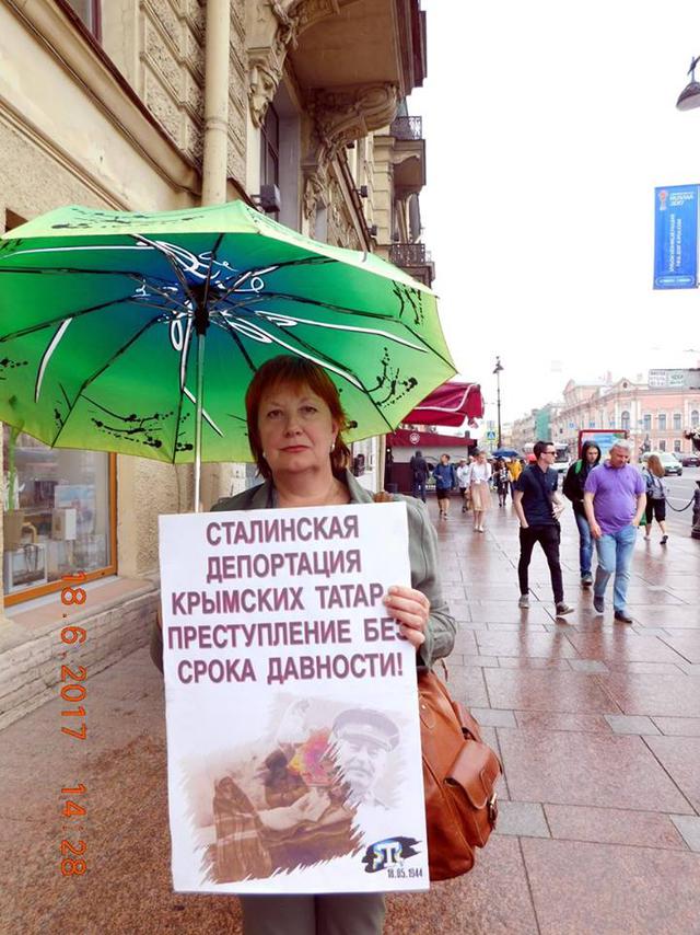 40 Crimean Tatars kidnapped, 11 killed, 17 arrested, 64 kids orphaned: people protest in St. Petersburg in support of Crimean Tatars 07 40 Crimean Tatars kidnapped, 11 killed, 17 arrested, 64 kids orphaned: people protest in St. Petersburg in support of Crimean Tatars 07