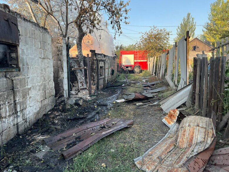 Наслідки обстрілів Донеччини