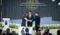Зеленський і українці отримали нагороду Чотири свободи