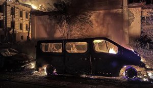 Київ після обстрілу