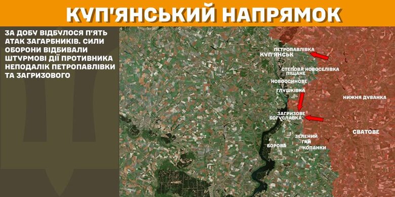 General Staff of the map