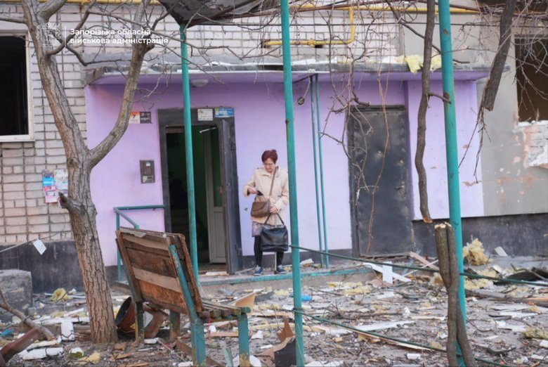 обстріл Запоріжжя