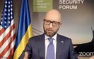 США мають показати світове лідерство і створити "план Маршалла" для Східної Європи, - Яценюк на Київському безпековому форумі