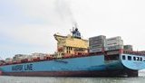 Терминал принял первый пароход нового сервиса крупнейшего в мире контейнерного перевозчика Maersk - ME3: мы пересаживаем груз с дорог на поезда, - Гендиректор Ставницер. ФОТО