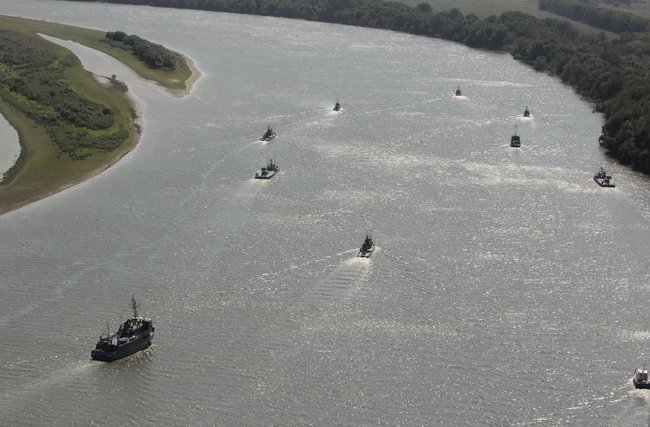 В акваторії Дунаю стартували українсько-румунські навчання ВМС Riverine-2020 04