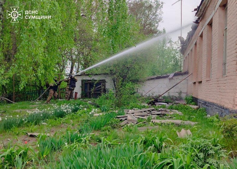 Наслідки обстрілу Конотопського району