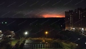 Дрони атакували Рязань: пожежа у районі НПЗ. ВІДЕО+ФОТОрепортаж