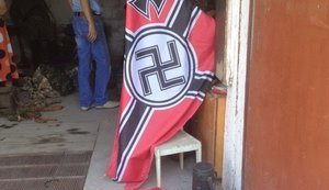 Arms cache and swastika found in house of Skadovsk resident. PHOTOS