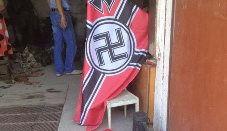 Arms cache and swastika found in house of Skadovsk resident. PHOTOS
