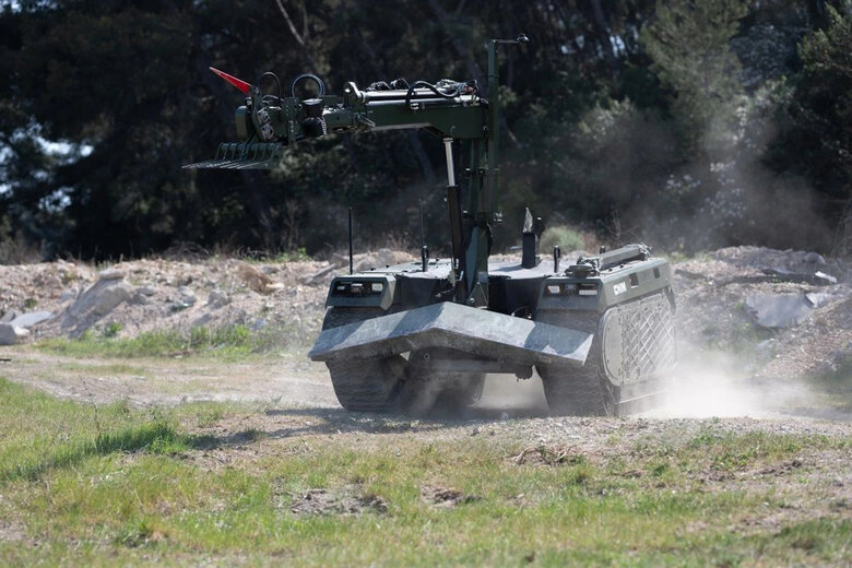 Ukraine to receive six robots for demining from France