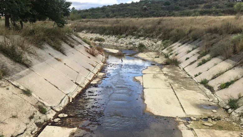 В оккупированном Крыму продолжают мелеть водоемы 03