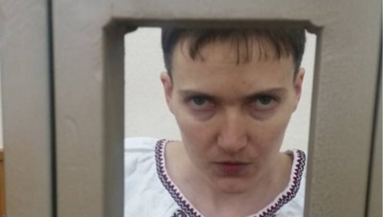 "I will not give up the hunger strike, and I will not be imprisoned in this country," – Savchenko