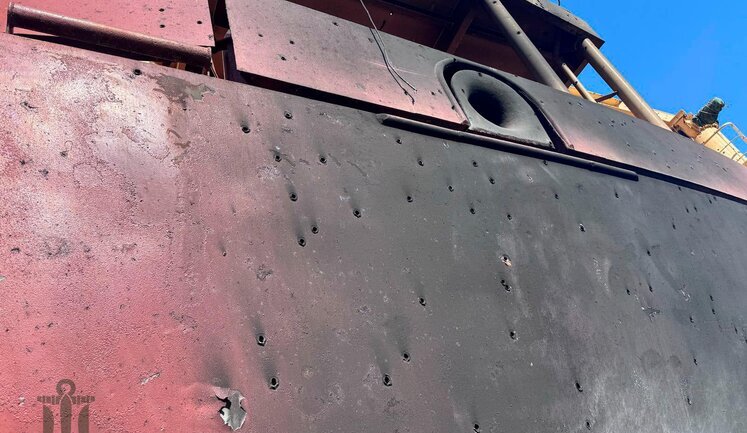Missile used by Russia to attack port of Odesa had cluster warhead. PHOTO