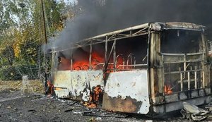 РФ атакувала автобус у Краматорську
