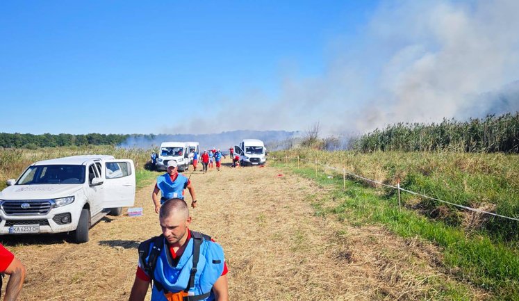 Ballistic strike on humanitarian demining mission near Chernihiv: 2 killed, 5 wounded. PHOTOS (updated)