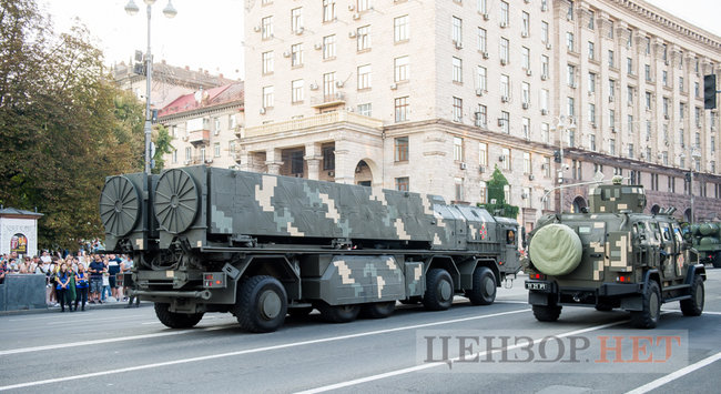 Репетиция парада в Киеве 21 августа 18