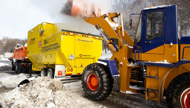 "Киевавтодор" увеличил расходы на уборку снега вопреки теплой зиме