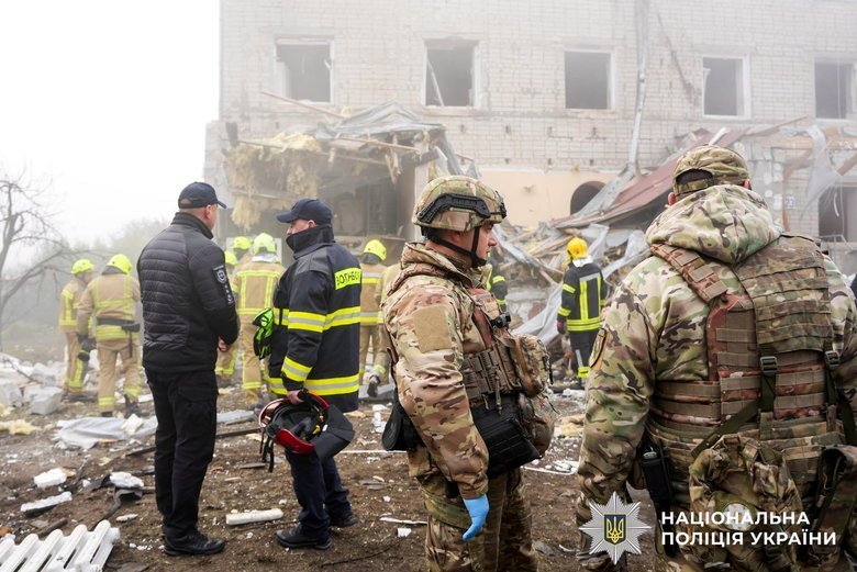Russian attack on Rivne on 14 October – eight wounded, four hospitalised