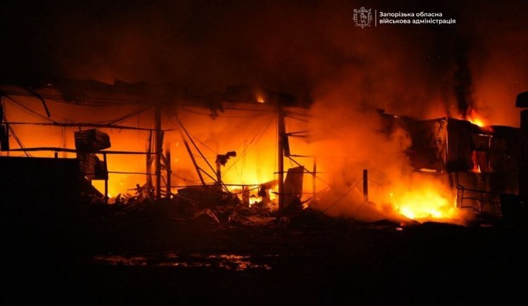 Росія атакувала Запоріжжя безпілотниками: у різних районах виникли пожежі