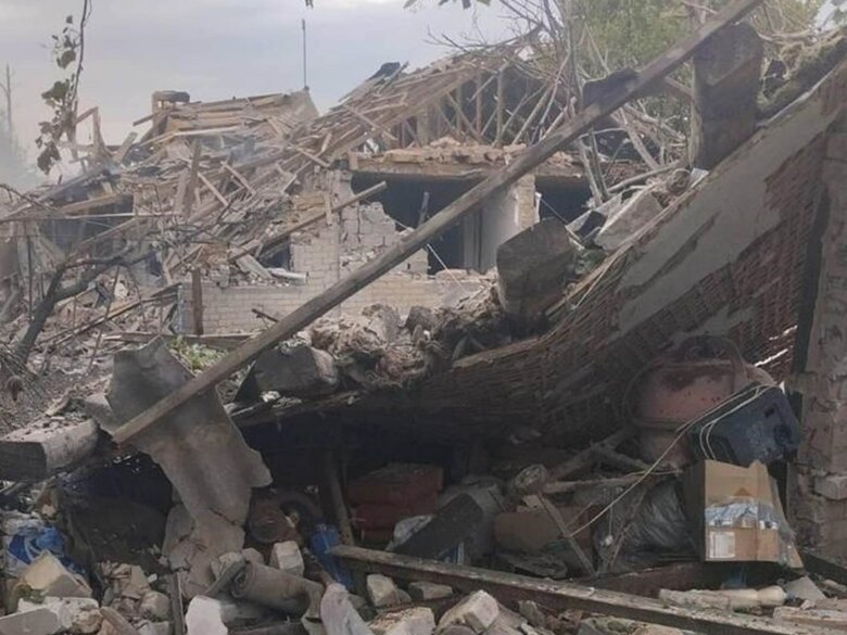 Consequences of shelling in Donetsk region on 28 May