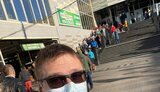 Після переходу Сумщини до "червоної" зони в обласному центрі утворилися черги в пункти вакцинації. ФОТОрепортаж