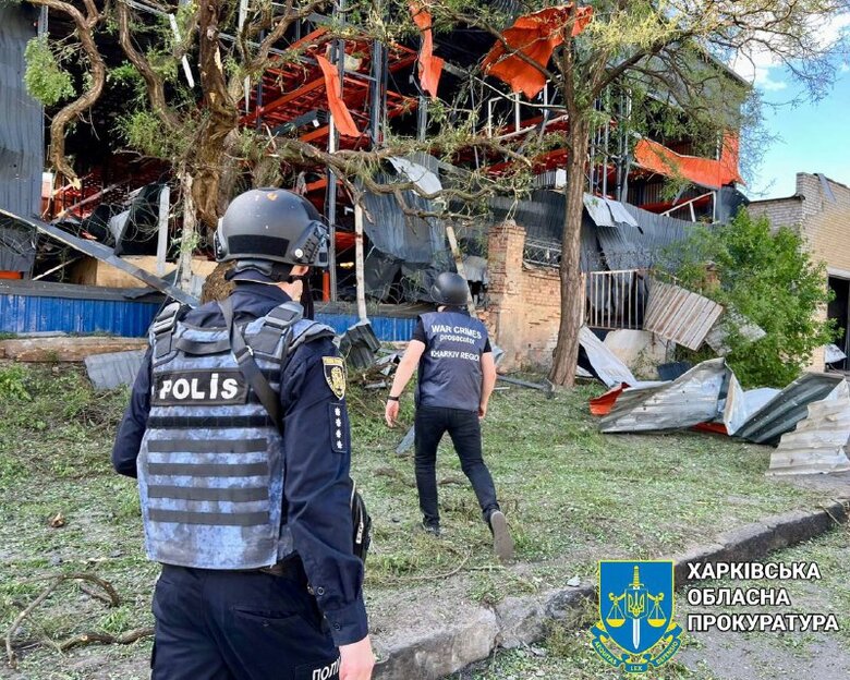 У прокуратурі показали наслідки обстрілу росіянами Харкова