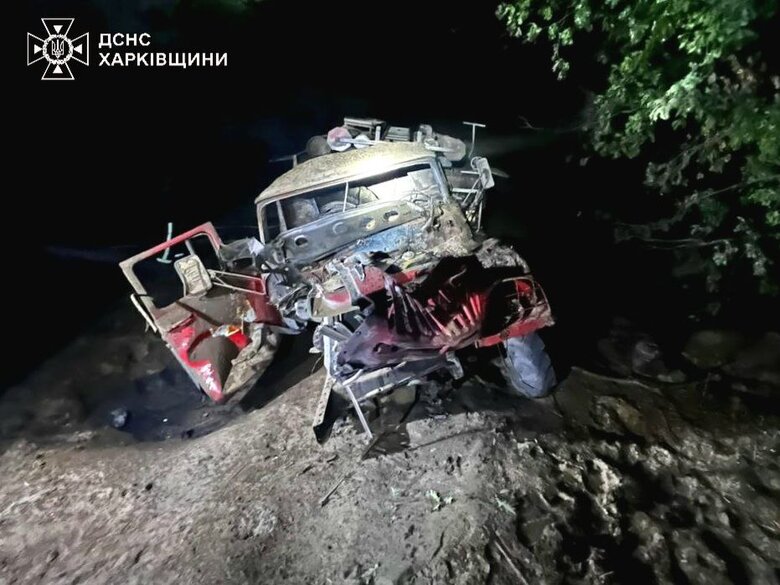 На Донеччині підірвалося пожежне авто