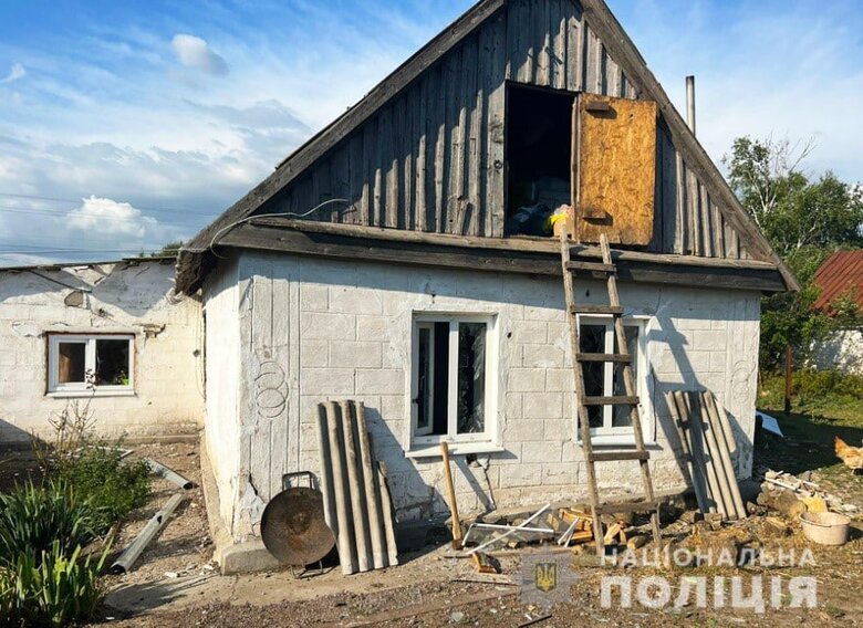 As result of Russian shelling in Zaporizhzhia region, houses and agricultural machinery were destroyed, - National Police 03