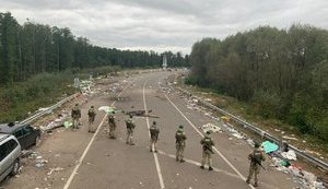 Хасиды ушли из "Новых Яриловичей", оставив после себя горы мусора, - замглавы МВД Геращенко. ФОТО