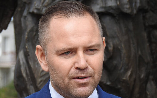 Polish presidential candidate Karol Nawrocki