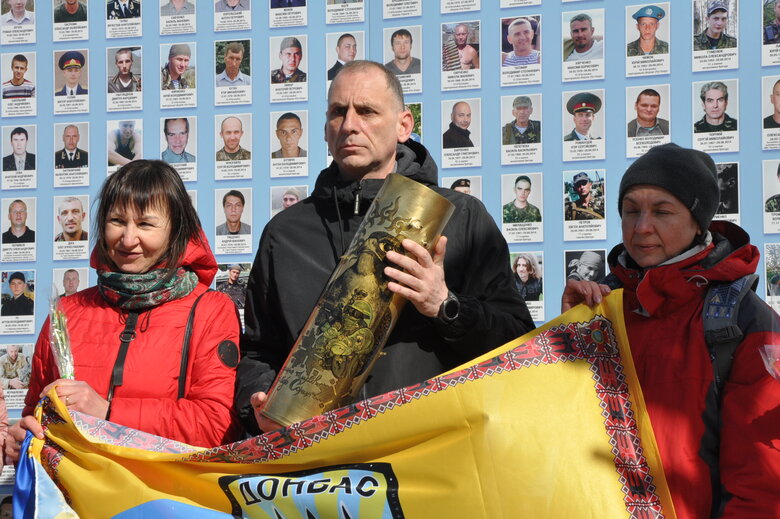 Memory of soldiers who died in war with Russian Federation since 2014 was commemorated in center of Kyiv 30