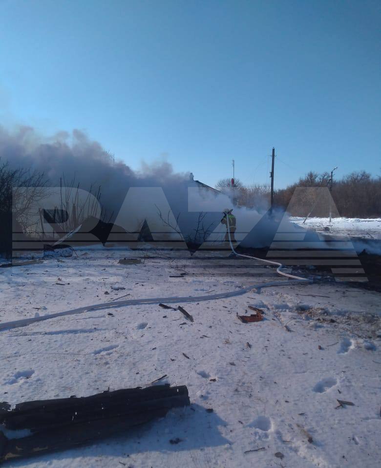 Су-25 упал в Белгородской области, пилот погиб 02