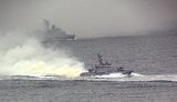Корабли ВМС в рамках учений "Козацкая воля - 2019" отработали действия при высадке морского десанта противника. ФОТОрепортаж