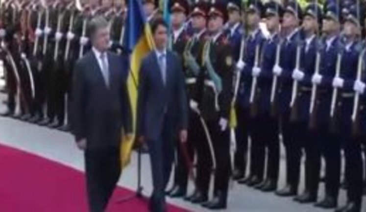 "Вітаю, воїни", - прем'єр-міністр Канади Трюдо заговорив українською мовою. ВIДЕО