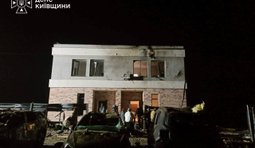 Російський дрон влучив у будинок на Київщині: двоє людей у лікарні