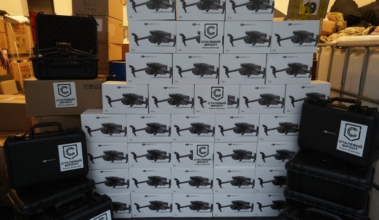 "Азов" отримав від "Сталевого фронту Ахметова" партію дронів на 214 мільйонів: за рік допомога сягнула 600 мільйонів