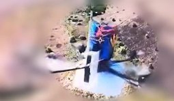 безпілотник атакує ворожий фіпіві