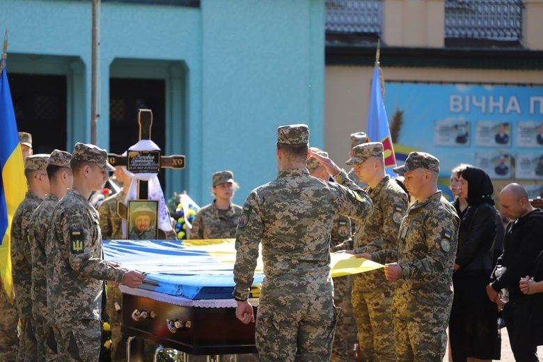 Farewell to pilot Oleksandr Borovyk
