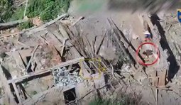 105-та бригада знищила позицію росіян у підвалі