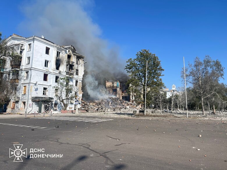 Наслідки удару по Краматорську 31 липня