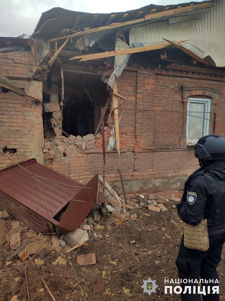 Последствия российских обстрелов Донецкой области 04