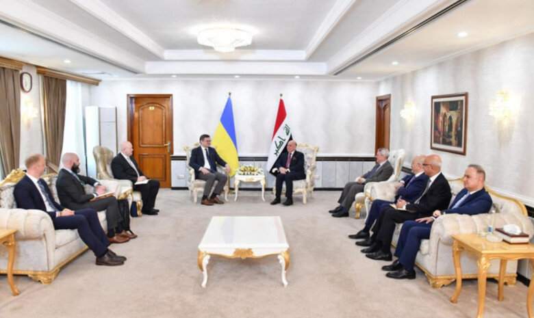 Kuleba and Iraqi Foreign Minister Hussein discussed grain exports and peace formula 02