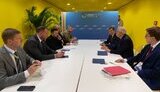 Meeting between Zelenskyy and US senators