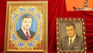 янукович,выставка,пшонка