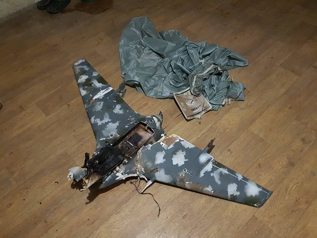 На Донбасі збили російський безпілотник 03