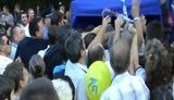F#@ck, What a Shame! - Mariupol Went Crazy for Free Umbrellas from the Ruling Party. VIDEO