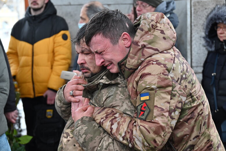 Із захисником України Андрієм Трачуком попрощалися в Києві 14